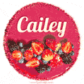 Happy Birthday Cake with Name Cailey - Free Download