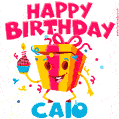 Funny Happy Birthday Caio GIF
