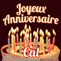 Joyeux anniversaire Cal GIF