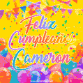 Feliz Cumpleaños Cameron (GIF)