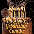 Alles Gute zum Geburtstag Camille (GIF)