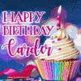 Happy Birthday Carder - Lovely Animated GIF