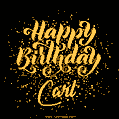 Happy Birthday Card for Carl - Download GIF and Send for Free