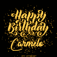 Happy Birthday Card for Carmelo - Download GIF and Send for Free