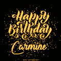 Happy Birthday Card for Carmine - Download GIF and Send for Free
