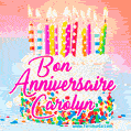 Joyeux anniversaire, Carolyn! - GIF Animé