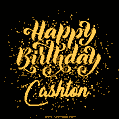 Happy Birthday Card for Cashton - Download GIF and Send for Free