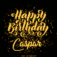 Happy Birthday Card for Caspar - Download GIF and Send for Free