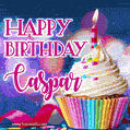 Happy Birthday Caspar - Lovely Animated GIF