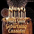 Alles Gute zum Geburtstag Cassidee (GIF)