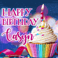 Happy Birthday Casyn - Lovely Animated GIF