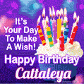 It's Your Day To Make A Wish! Happy Birthday Cattaleya!