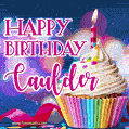 Happy Birthday Caulder - Lovely Animated GIF