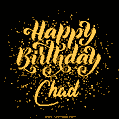 Happy Birthday Card for Chad - Download GIF and Send for Free