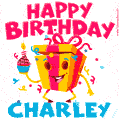 Funny Happy Birthday Charley GIF