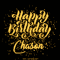 Happy Birthday Card for Chason - Download GIF and Send for Free