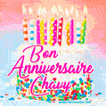 Joyeux anniversaire, Chavy! - GIF Animé