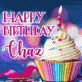 Happy Birthday Chaz - Lovely Animated GIF