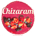 Happy Birthday Cake with Name Chizaram - Free Download