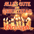 Alles Gute zum Geburtstag Christoph (GIF)