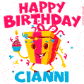 Funny Happy Birthday Cianni GIF