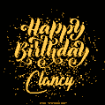Happy Birthday Card for Clancy - Download GIF and Send for Free