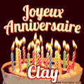 Joyeux anniversaire Clay GIF