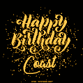 Happy Birthday Card for Coast - Download GIF and Send for Free