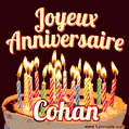 Joyeux anniversaire Cohan GIF