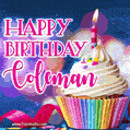 Happy Birthday Coleman - Lovely Animated GIF