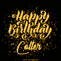 Happy Birthday Card for Colter - Download GIF and Send for Free