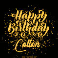 Happy Birthday Card for Colton - Download GIF and Send for Free