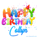 Happy Birthday Coltyn - Creative Personalized GIF With Name