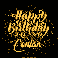 Happy Birthday Card for Conlan - Download GIF and Send for Free