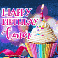 Happy Birthday Conor - Lovely Animated GIF