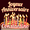Joyeux anniversaire Constantino GIF
