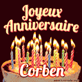Joyeux anniversaire Corben GIF