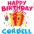 Funny Happy Birthday Cordell GIF