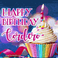 Happy Birthday Cordero - Lovely Animated GIF