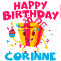 Funny Happy Birthday Corinne GIF