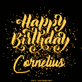 Happy Birthday Card for Cornelius - Download GIF and Send for Free