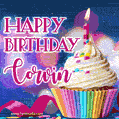 Happy Birthday Corvin - Lovely Animated GIF