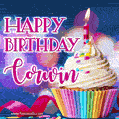 Happy Birthday Corwin - Lovely Animated GIF