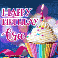Happy Birthday Cree - Lovely Animated GIF