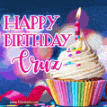 Happy Birthday Cruz - Lovely Animated GIF