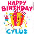 Funny Happy Birthday Cylus GIF