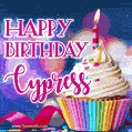Happy Birthday Cypress - Lovely Animated GIF