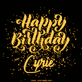 Happy Birthday Card for Cyrie - Download GIF and Send for Free
