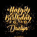 Happy Birthday Card for Daelyn - Download GIF and Send for Free