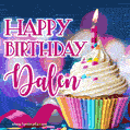 Happy Birthday Dalen - Lovely Animated GIF